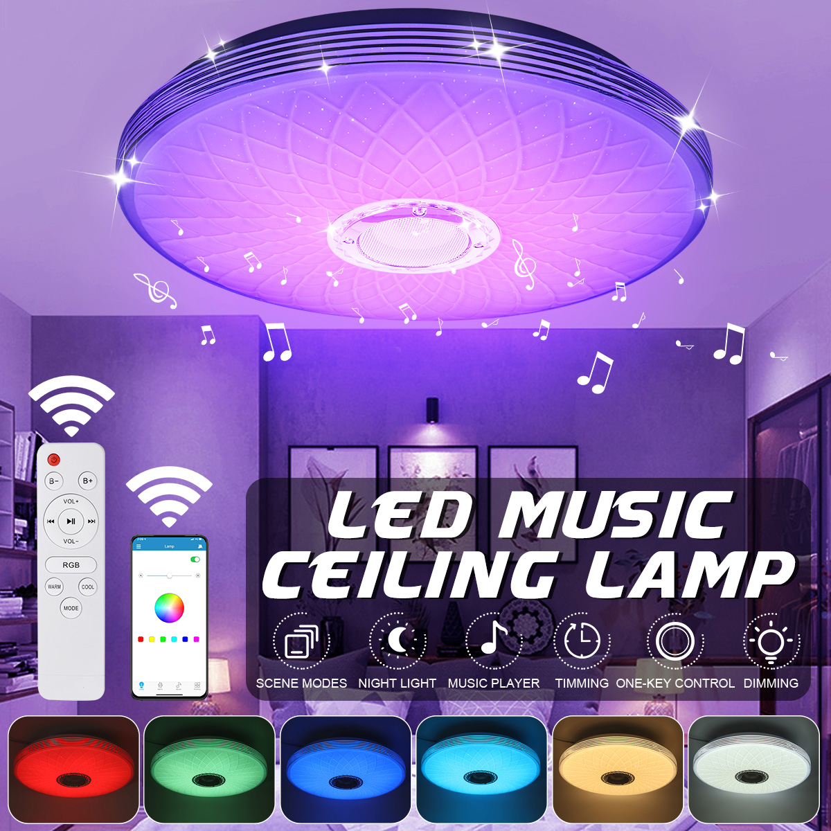 40cm-36W-LED-RGB-Music-Ceiling-Lamp-bluetooth-APPRemote-Control-Kitchen-Bedroom-Bathroom-1763686-1
