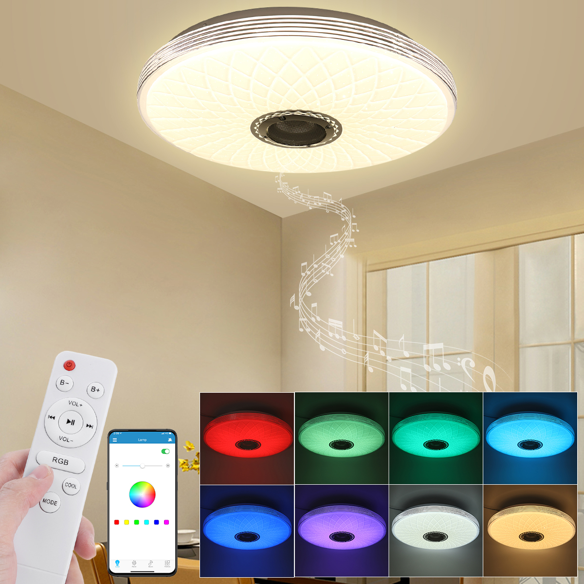 40cm-36W-LED-RGB-Music-Ceiling-Lamp-bluetooth-APPRemote-Control-Kitchen-Bedroom-Bathroom-1763686-2
