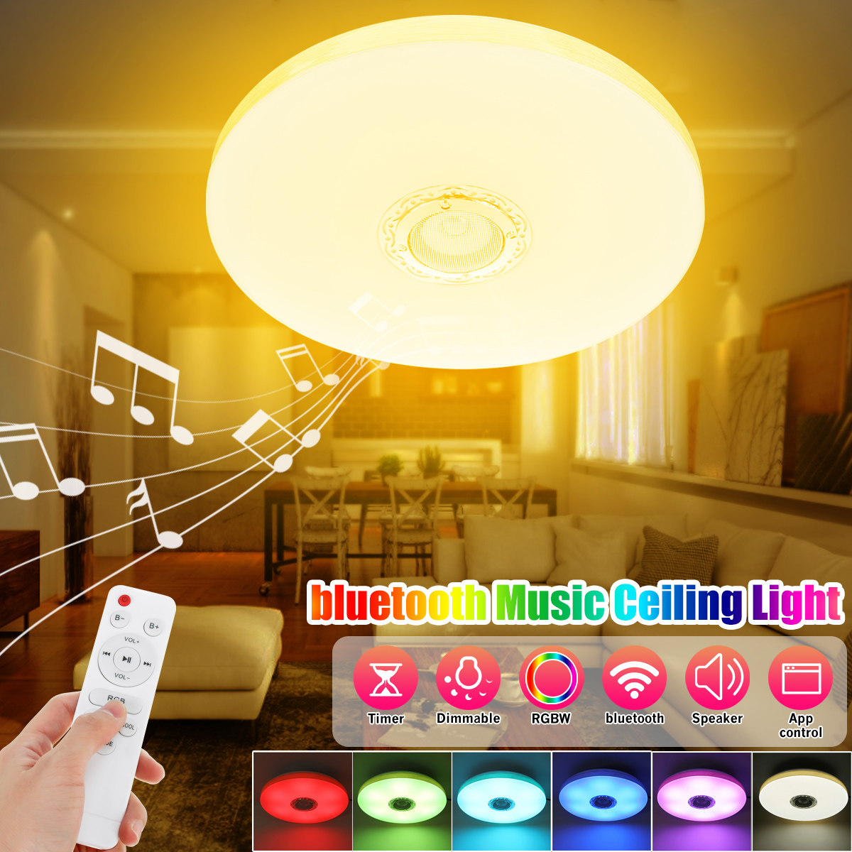 60W-Dimmable-LED-RGBW-bluetooth-Music-Speaker-Ceiling-Light-APP-Remote-Bedroom-1640924-1