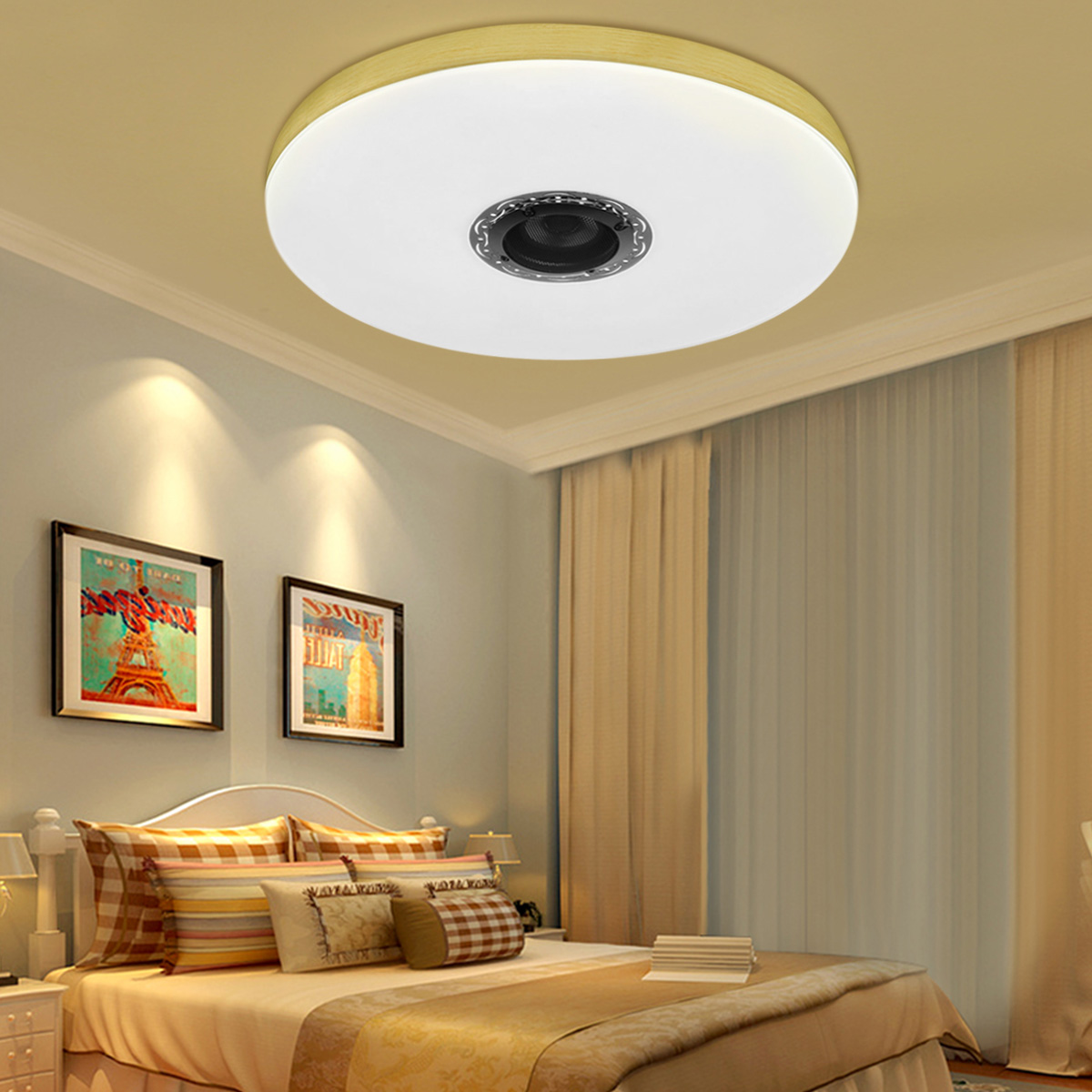 60W-Dimmable-LED-RGBW-bluetooth-Music-Speaker-Ceiling-Light-APP-Remote-Bedroom-1640924-3