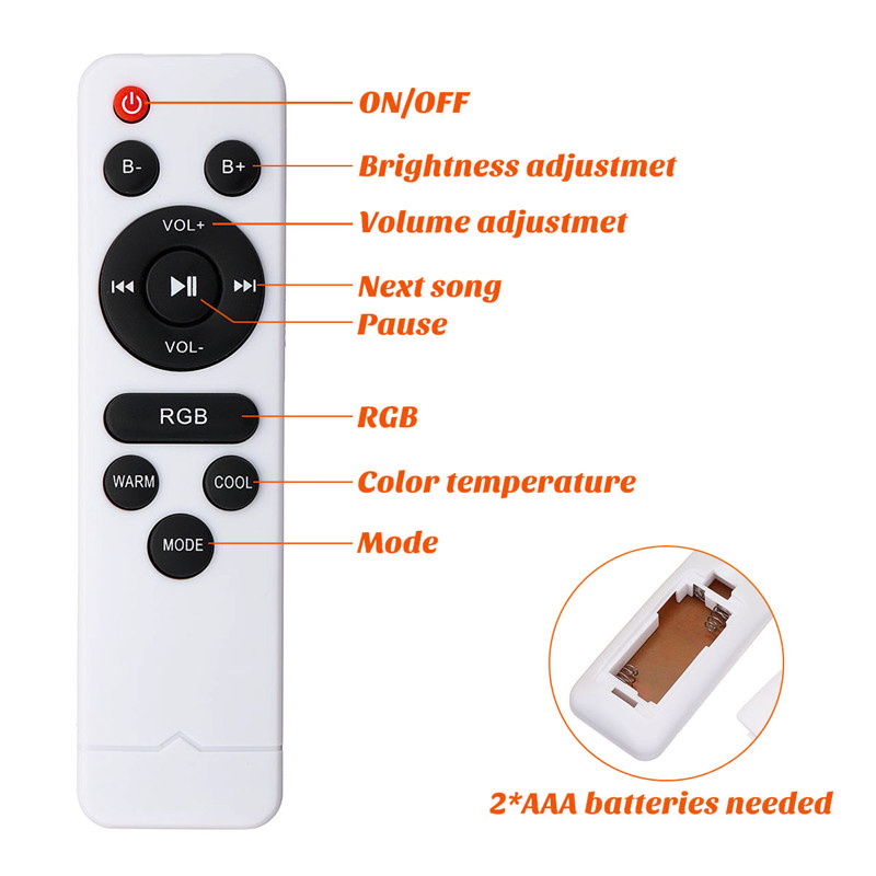 AC180-265V-Modern-RGBW-LED-Ceiling-Light-bluetooth-App-Music-Speaker-Lamp--Remote-Control-1703969-12