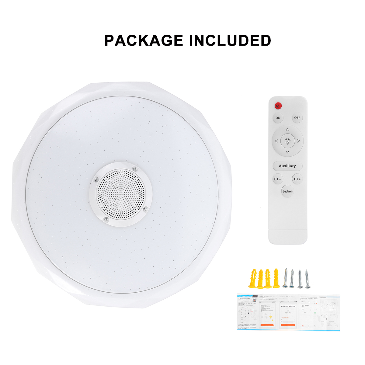 Bluetooth-WIFI-LED-Ceiling-Light-256-RGB-Music-Speeker-Dimmable-Lamp-APP-Remote-1713588-8