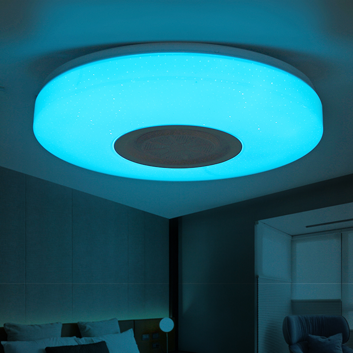 Bluetooth-WIFI-LED-Ceiling-Light-RGB-Music-Speaker-Dimmable-Lamp-APP-Remote-Room-1778597-7