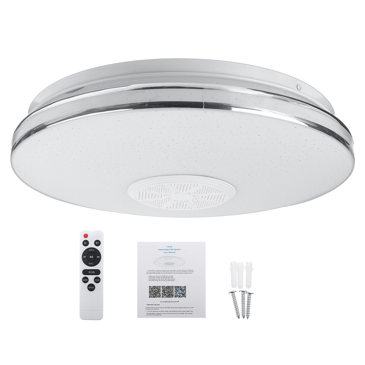 Bluetooth-WIFI-LED-Ceiling-Light-RGB-Music-Speeker-Dimmable-Lamp-APP-Remote-1776684-12