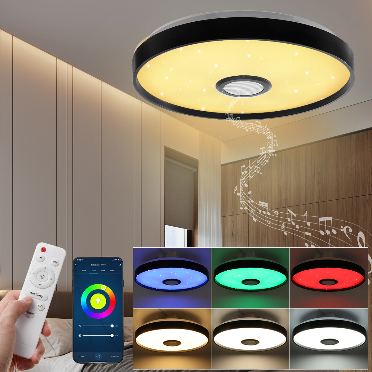 Dimmable-36W-RGB-LED-Ceiling-Light-Lamp-bluetooth-WIFI-Alexa--Google-Home--Remote-1758787-3