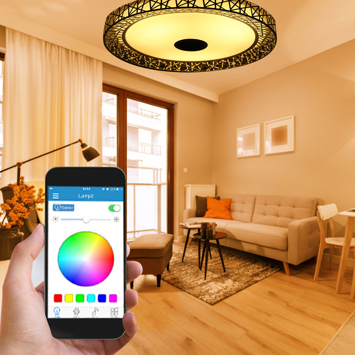 LED-RGB-Ceiling-Light-bluetooth-Sound-Lamp-APP-Remote-Control-100-240V-1604740-1