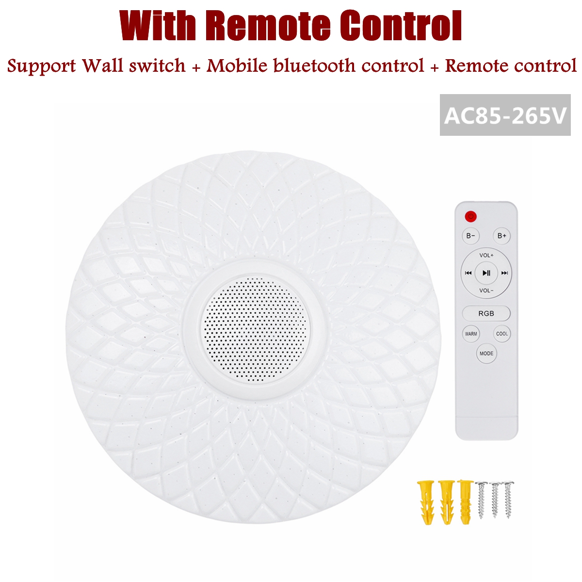 Pineapple-Pattern-Star-Point-30CM-Diameter-AC180-265V-Colorful-Remote-Control-bluetooth-Music-WIFI-C-1805466-5