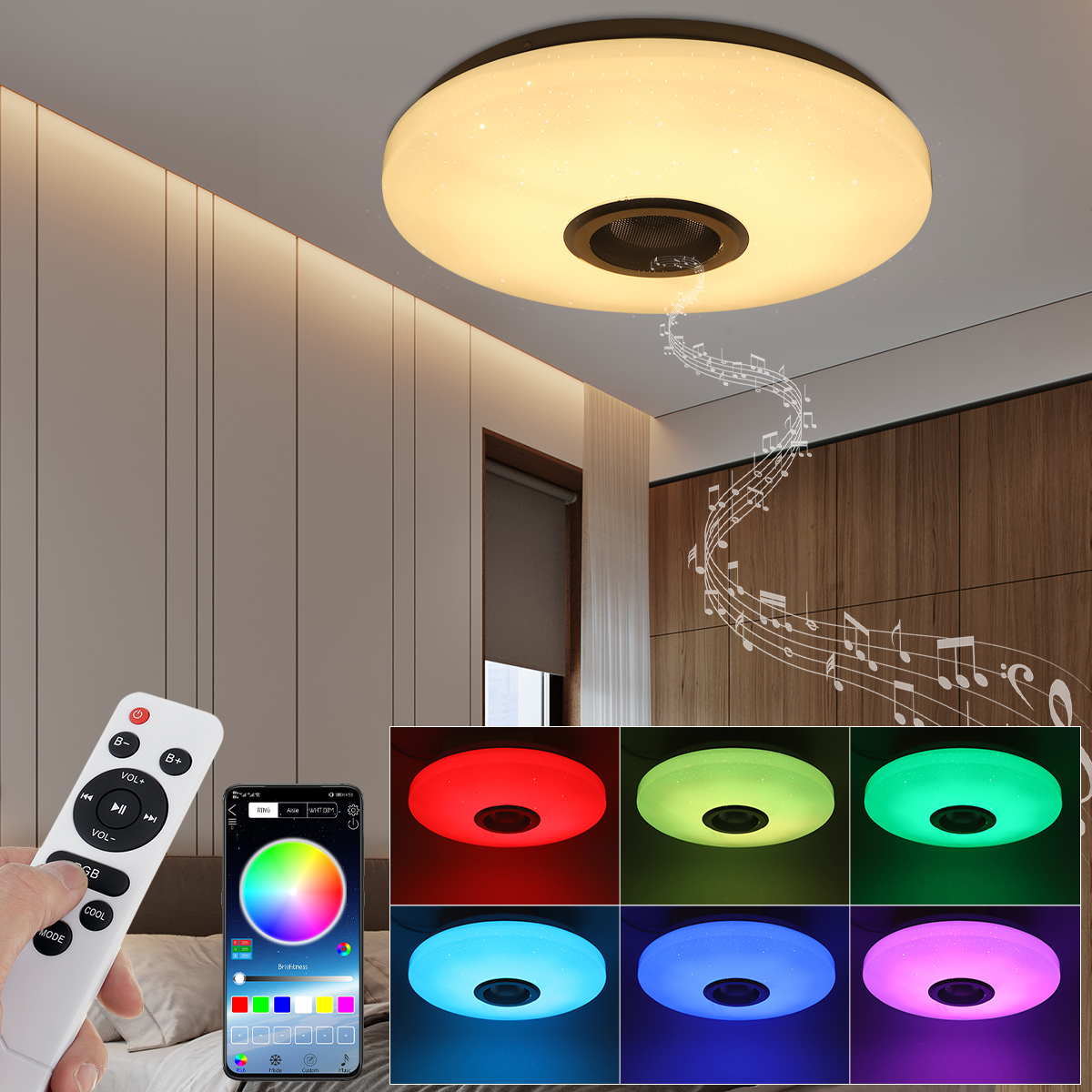 RGBW-LED-Ceiling-Light-Music-Speaker-Lamp-Bluetooth-APP--Remote-Control-Bedroom-Smart-Ceiling-Lamp-1703965-1