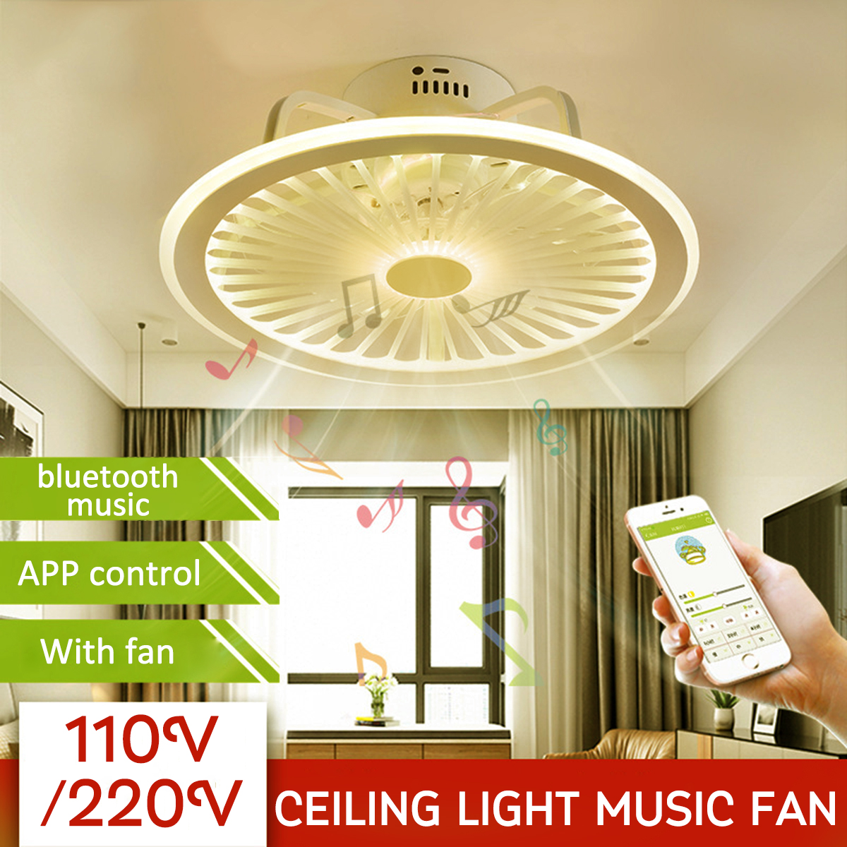 Smart-Ceiling-Fan-Light-3-Colors-Led-Fan-with-Remote-Control--bluetooth-Speaker-1851225-1