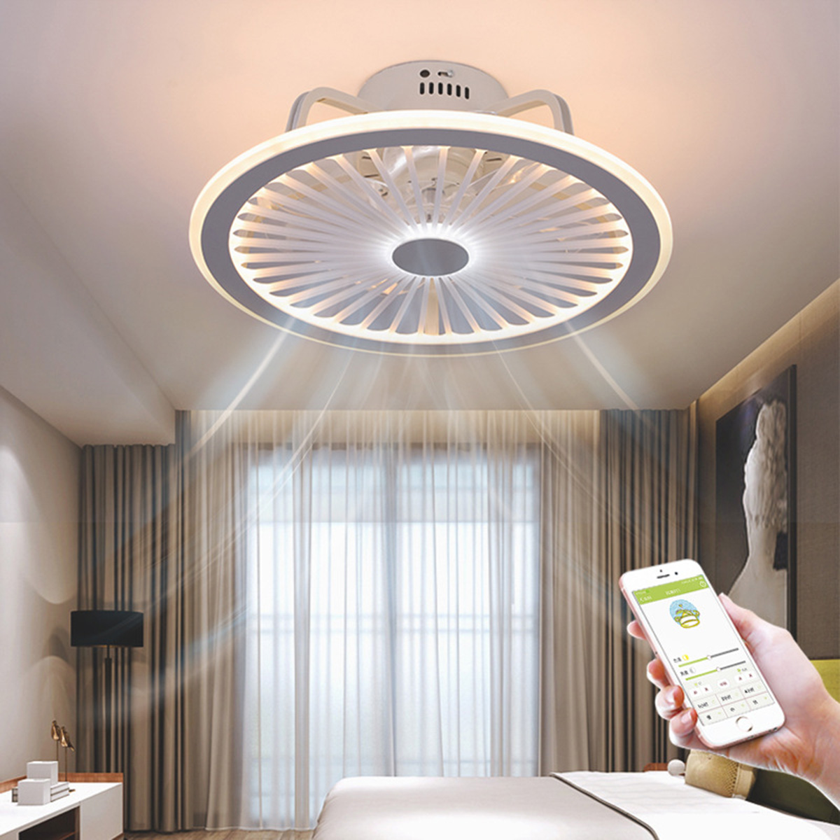 Smart-Ceiling-Fan-Light-3-Colors-Led-Fan-with-Remote-Control--bluetooth-Speaker-1851225-3