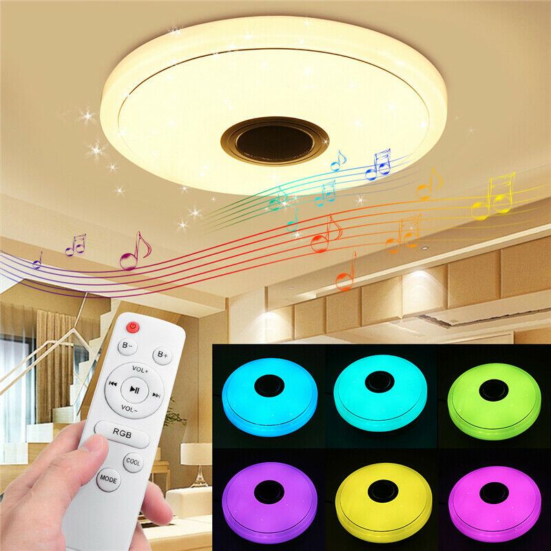 Starlight-RGBW-50cm-LED-Music-Ceiling-Light-bluetooth-Speaker-Down-with-Remote-Control-1778574-1