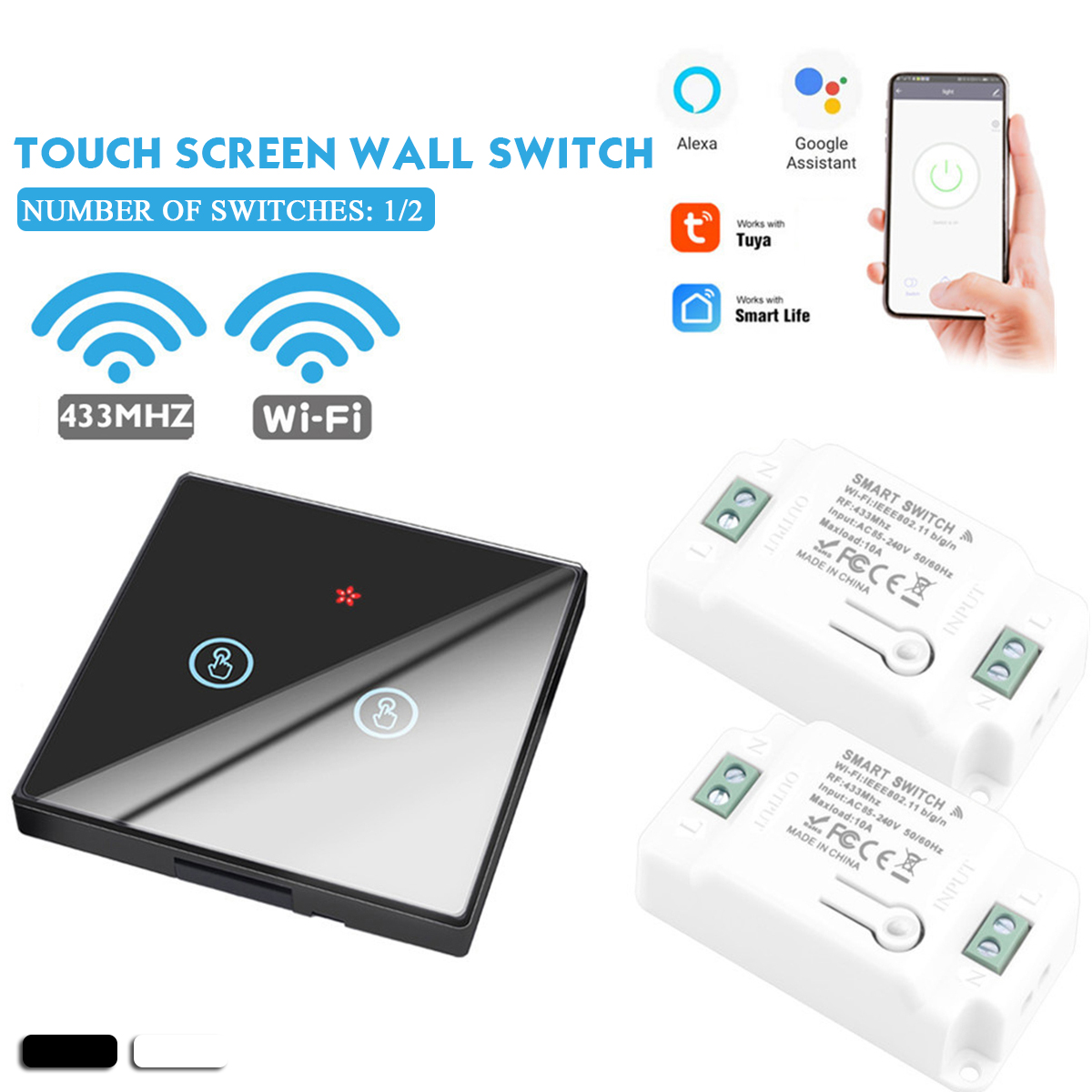 12-Gang-Smart-WIFI-Crystal-Glass-Panel-Switch-Light-Touch-Screen-Wall-Decoration-1735495-2