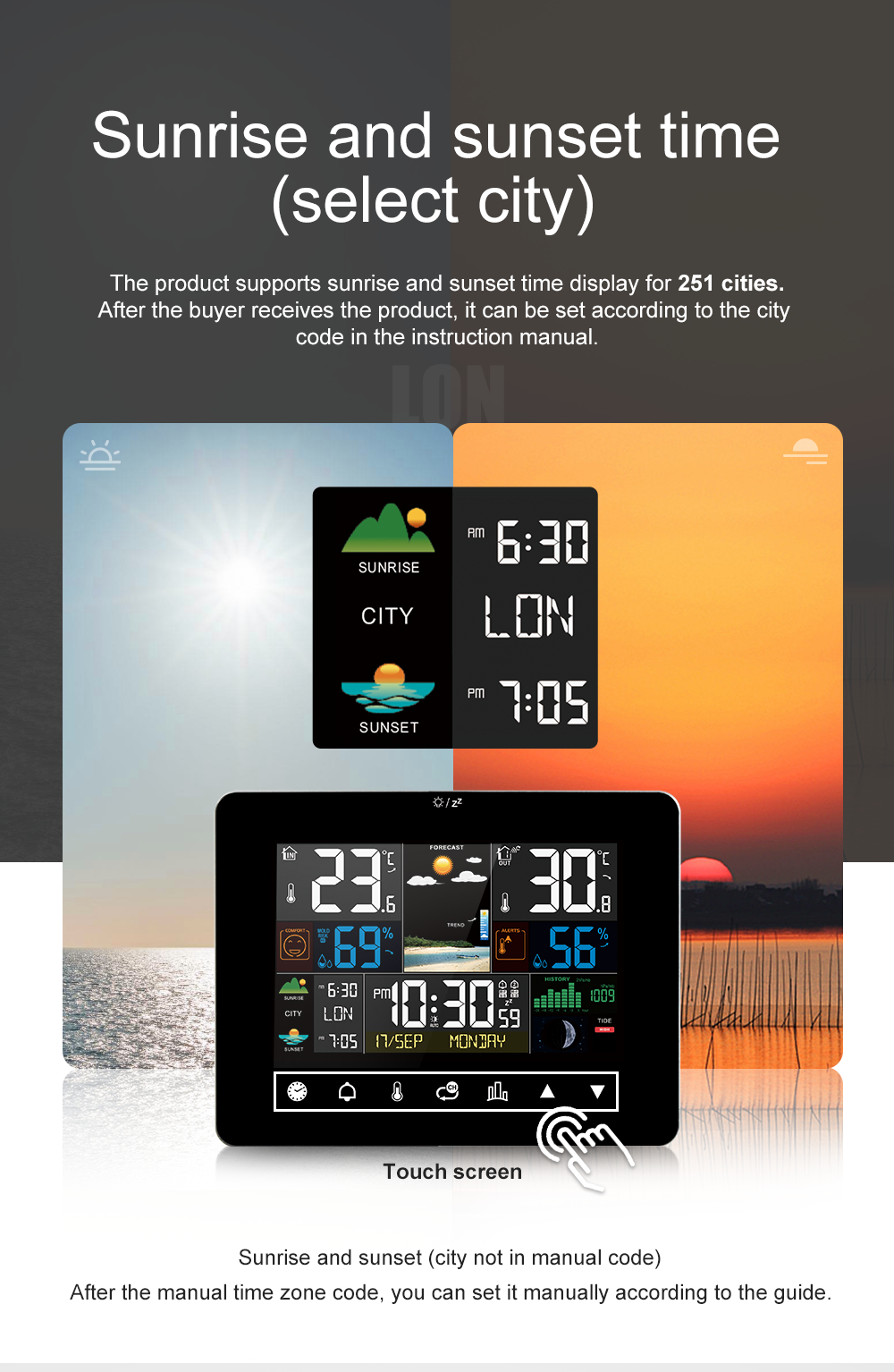 2022-Newest-FanJu-Weather-Station-Touch-Screen-Wireless-Indoor-Outdoor-Thermometer-Table-Clock-with--1959240-3