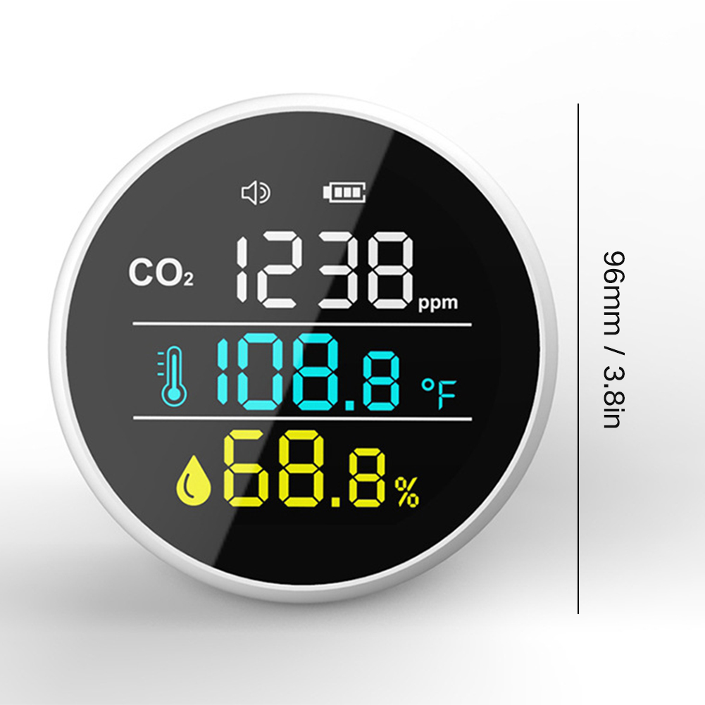 Bakeey-DM1305-CO2-Temperature-Humidity-Meter-Air-Quality-Monitor-Multifunctional-For-Home-1808181-6