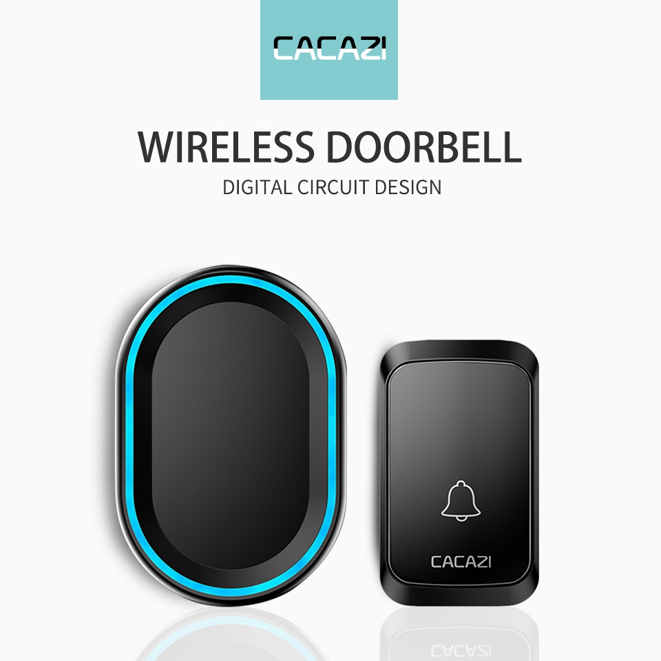 CACAZI-A80-Wireless-Doorbell-300M-Remote-Waterproof-Door-Ring-Bell-60-Chimes-5-Volume-0-110DB-US-EU--1838410-1