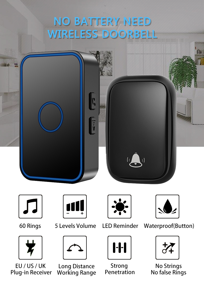 CACAZI-New-Self-powered-Waterproof-Wireless-Doorbell-No-Battery-Need-LED-Light-Indicated-Doorbell-15-1835151-1