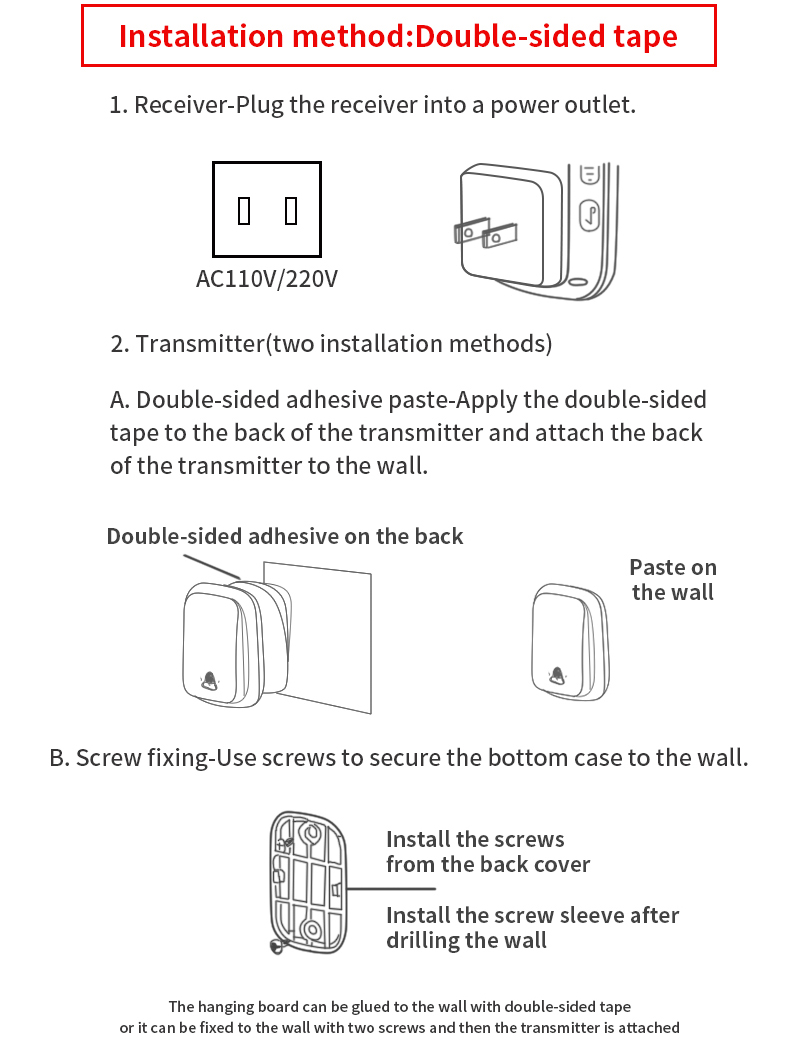 CACAZI-New-Self-powered-Waterproof-Wireless-Doorbell-No-Battery-Need-LED-Light-Indicated-Doorbell-15-1835151-8