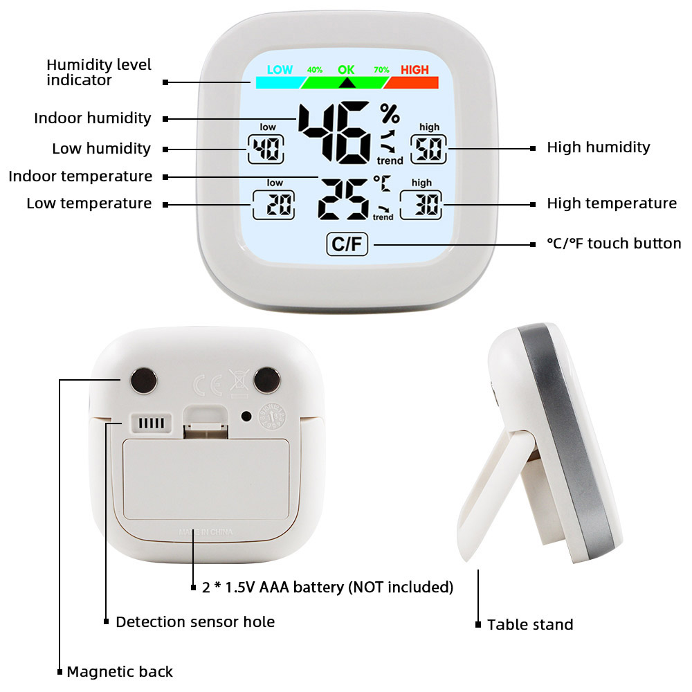 Digital-Hygrometer-Thermometer-Indoor-Temperature-Humidity-Meter-Sensor-24H-Data-Record-LCD-Display--1970254-2