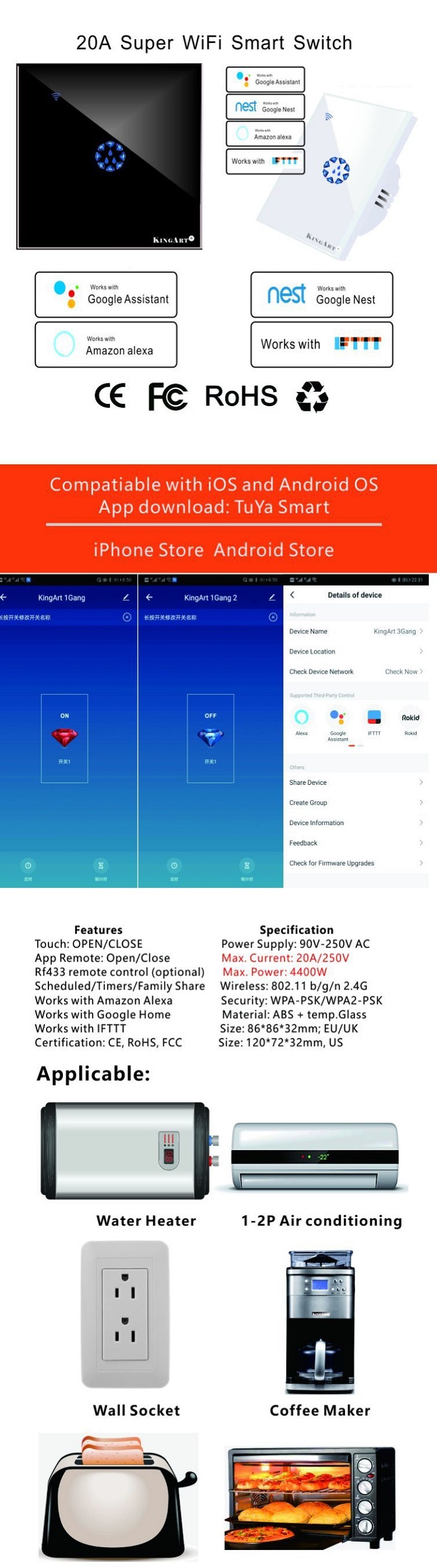 KINGART-Tuya-20A-Smart-WIFI-Touch-Wall-Switch-Panel-EU-Standard-Remote-Control-Works-with-Amazon-Ale-1882366-1