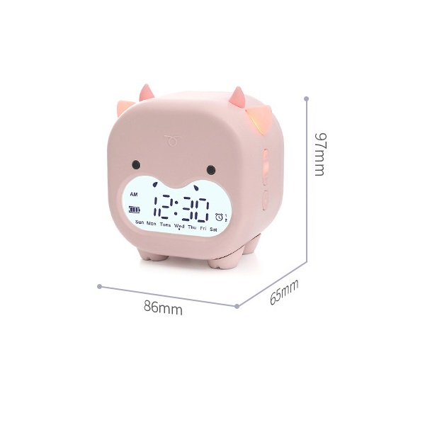 Timing-Cow-Shape-Alarm-Clock-Digital-Creative-Electronic-Clock-Childrens-Student-Voice-Report-Clock--1855871-10