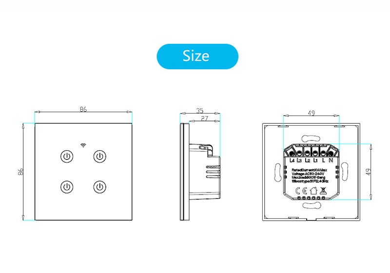 Tuya-WIFI-24GHZ-123-Gang-Touch-Switch-Two-wire-Shared-Panel-Home-Lighting-Work-with-Alexa-Google-Hom-1858416-5