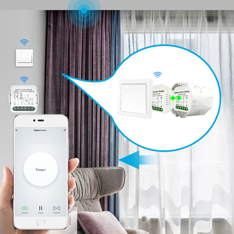 Tuya-ZB-Smart-Curtain-On-off-Module-APP-Remote-Control-Timing-Switch-Compatible-with-Amazon-Alexa-Go-1861647-2