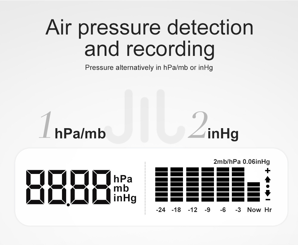 Wireless-IR-Weather-Station-Digital-Thermometer-Hygrometer-Meter-24H-Air-Pressure-Monitor-Barometer--1970253-4