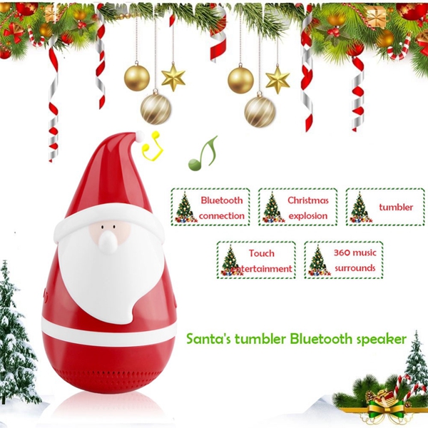Christmas-Gift-Mini-Santa-Claus-Tumbler-bluetooth-Wireless-Speaker-Touch-Sensor-for-Kid-1217246-3
