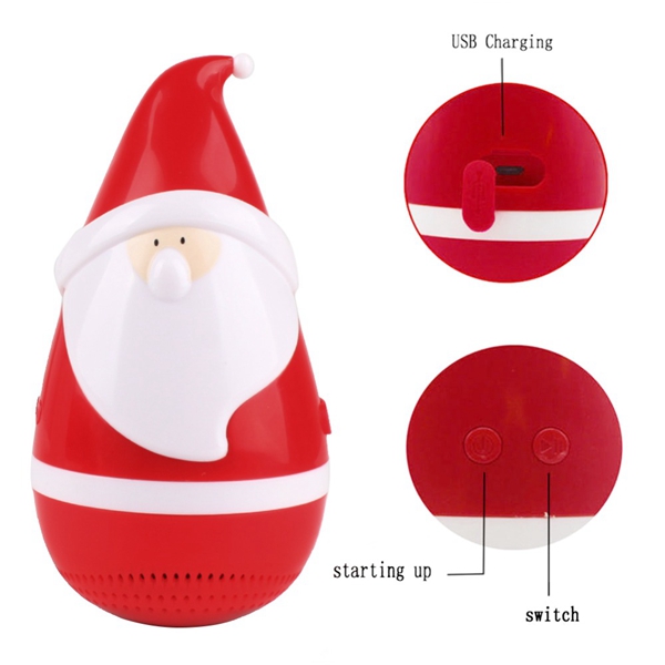 Christmas-Gift-Mini-Santa-Claus-Tumbler-bluetooth-Wireless-Speaker-Touch-Sensor-for-Kid-1217246-8