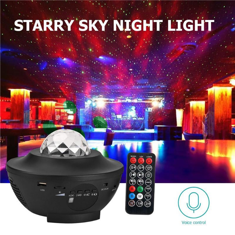 Multicolor-Rotating-LED-Projector-Lamp-Star-Night-Light-Music-bluetooth-with-Remote-Controller-1586587-1