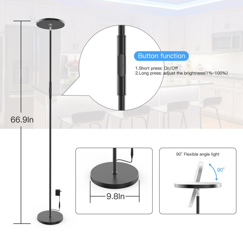 ZENGGE-AC100-240V-24W-Smart-Wifi-RGBCCT-2000LM-Floor-Lamp-Dimmable-APP-Voice-Control-Works-with-Goog-1778863-6