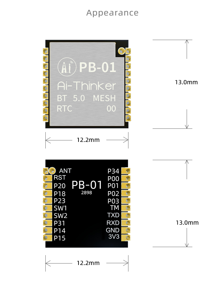 Ai-Thinkerreg-PB-01-AT-Firmware-bluetooth-50-Low-Power-Module-PHY6212-Chip-Mesh-Networking-Smart-Hom-1892747-2