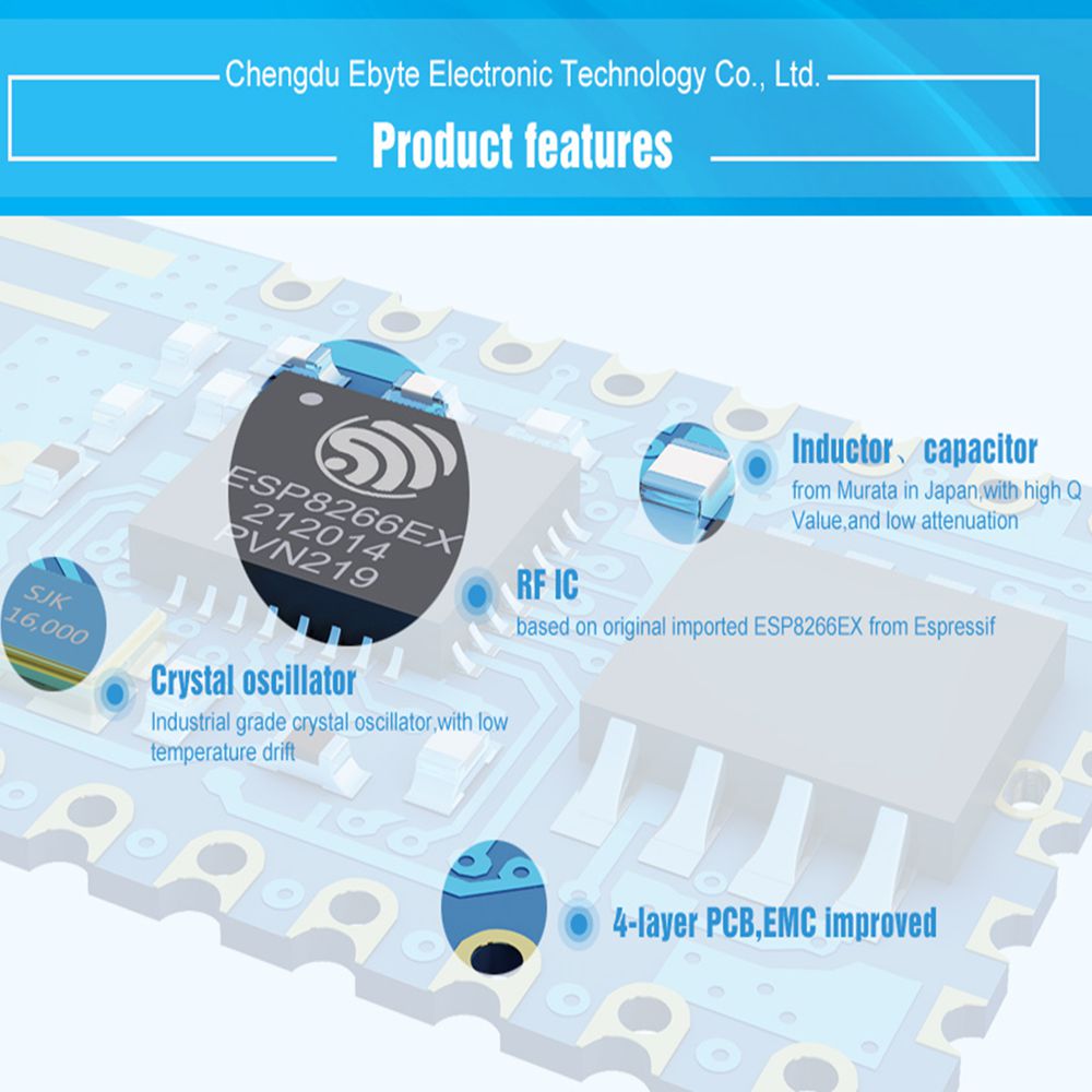 E103-W01-WIFI-ESP8266EX-24GHz-100mW-PCB-Antenna-IoT-UHF-Wireless-Transceiver-ESP8266-Transmitter-and-1512018-1