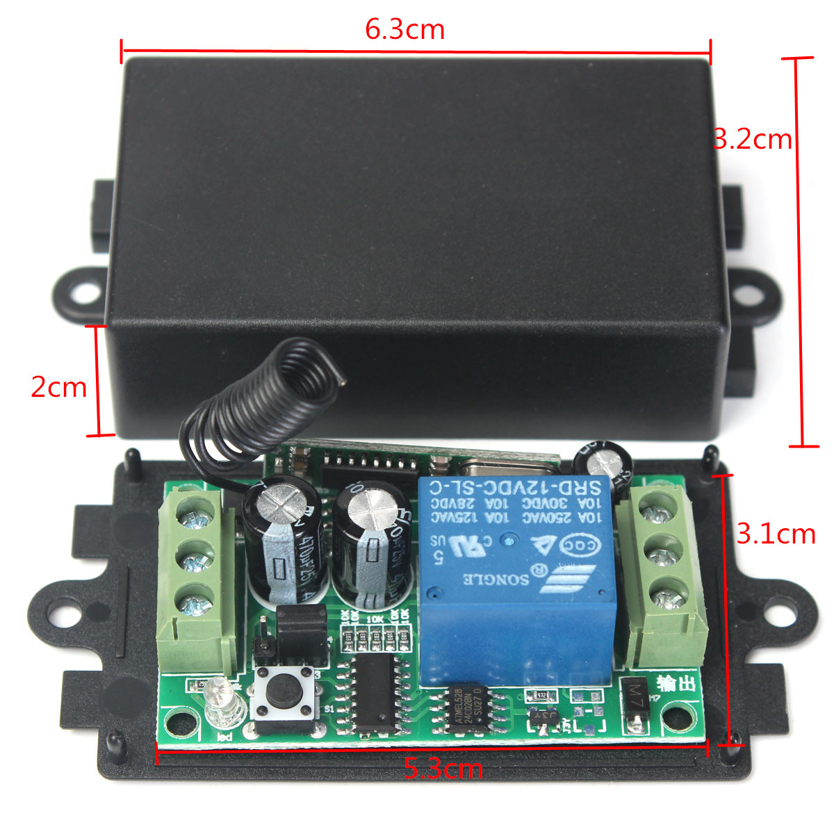 Geekcreitreg-433MHz-DC-12V-10A-Relay-1CH-Channel-Wireless-RF-Remote-Control-Switch-Transmitter-With--1040721-1
