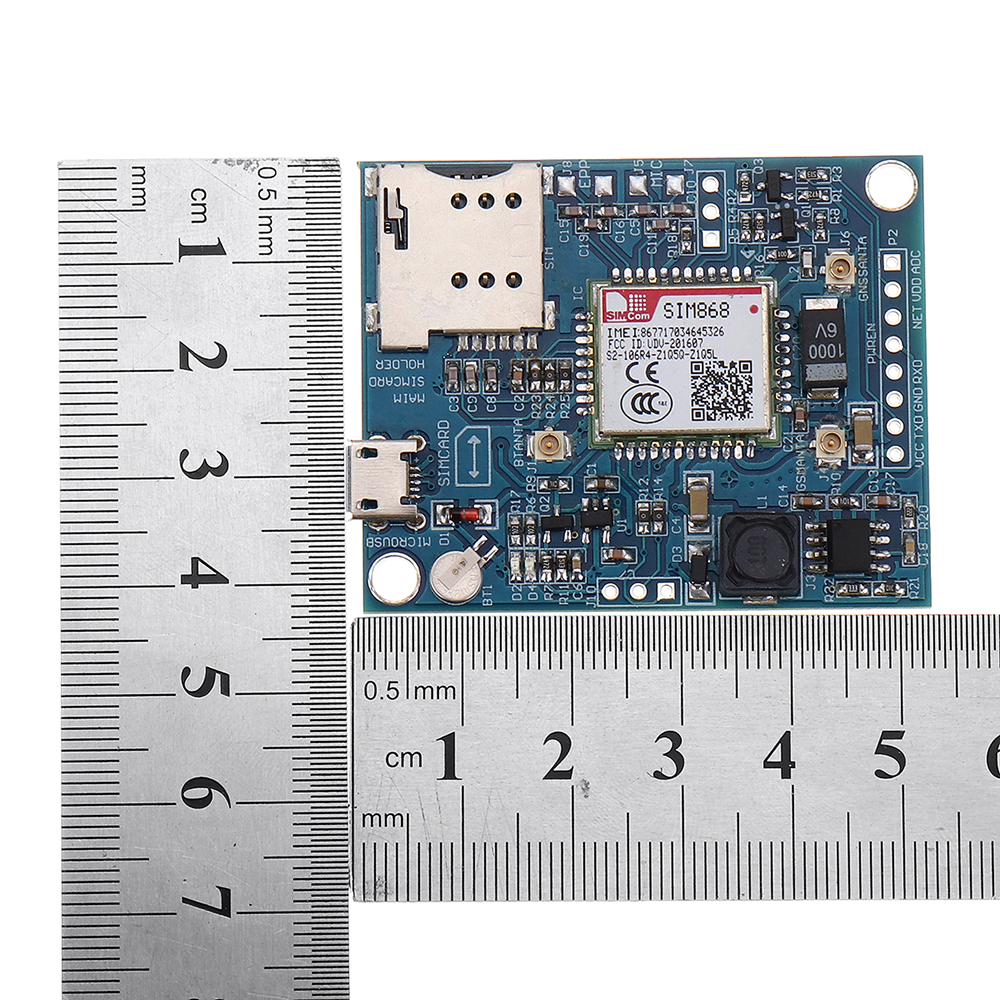 SIM868-Development-Board-GSM--GPRS--Bluetooth--GPS-Module-868MHz-with-Micro-SIM-Card-Holder-1683309-2