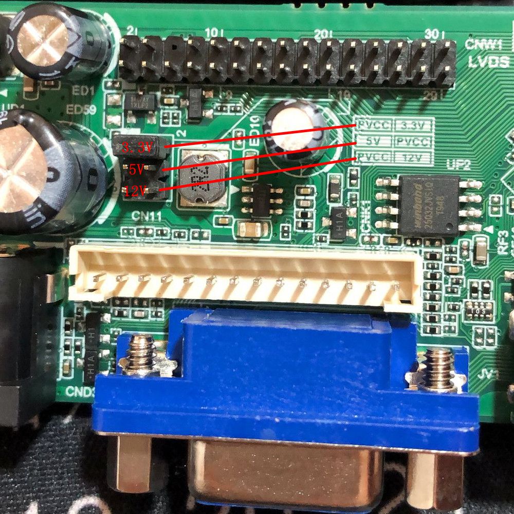 TSK105A03-Universal-LCD-LED-TV-Controller-Driver-Board-7-Key-button2ch-8bit-40Pins-LVDS-Cable4pcs-La-1401876-1