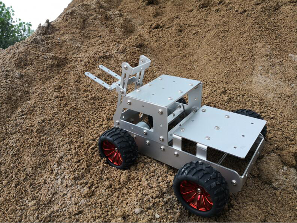 C-5-DIY-Forklift-Truck-Car-Aluminous-Smart-RC-Robot-Car-Chassis-Base-Kit-1602882-4