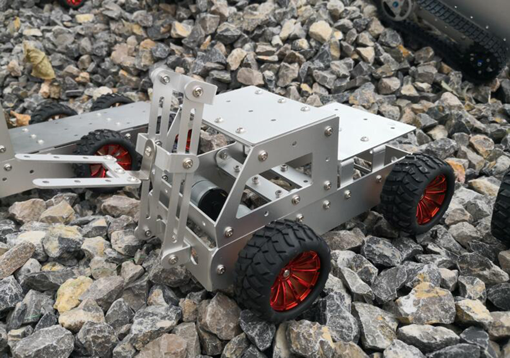 C-5-DIY-Forklift-Truck-Car-Aluminous-Smart-RC-Robot-Car-Chassis-Base-Kit-1602882-7