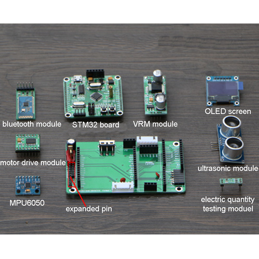 DIY-STM32-Smart-RC-Balance-Car-bluetooth-APP-Control-Ultrasonic-Obstacle-Avoidance-Following-Mode-Wi-1427017-4