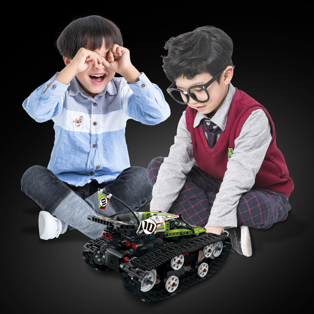 Mould-King-DIY-Smart-RC-Robot-Car-Programmable-Block-Building-Bluetooth-APP24G-Stick-Control-Assembl-1631263-3