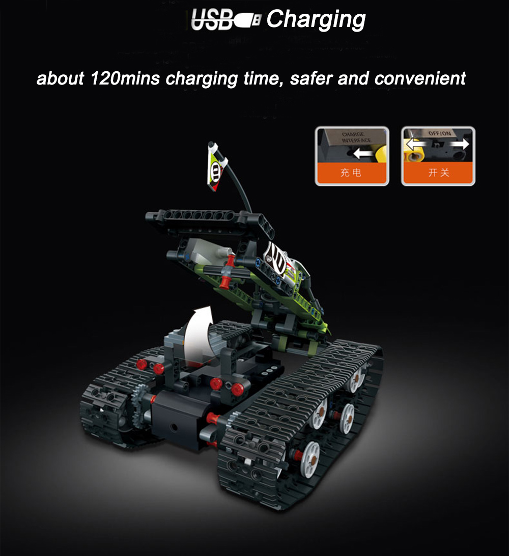 Mould-King-DIY-Smart-RC-Robot-Car-Programmable-Block-Building-Bluetooth-APP24G-Stick-Control-Assembl-1631263-5