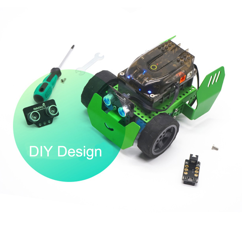 Robobloq-Q-Scout-DIY-Smart-RC-Robot-Car-Programmable-Tracking-APP-Control-Robot-Car-Kit-1438526-5