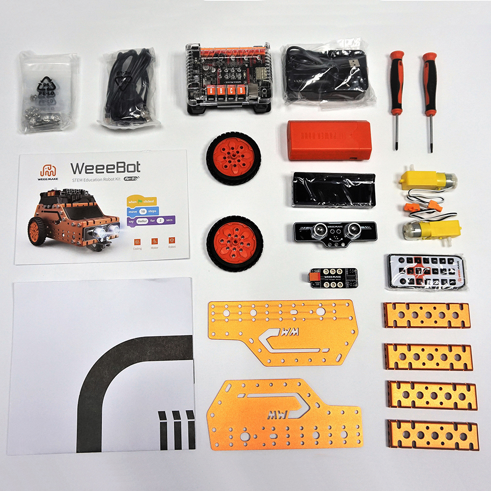 WeeeMake-WeeeBot-3-in-1-Smart-RC-Robot-Car-STEAM-Infrared-Obstacle-Avoidance-Programmable-APP-blueto-1415616-9
