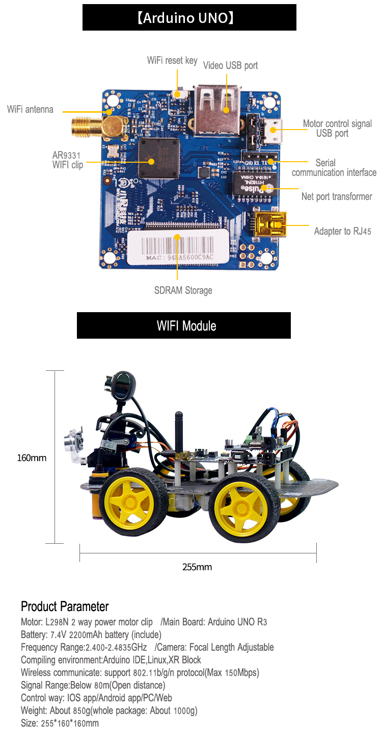 Xiao-R-DIY-Smart-Robot-Wifi-Video-Control-Car-with-Camera-Gimbal--UNO-R3-Board-1235787-6