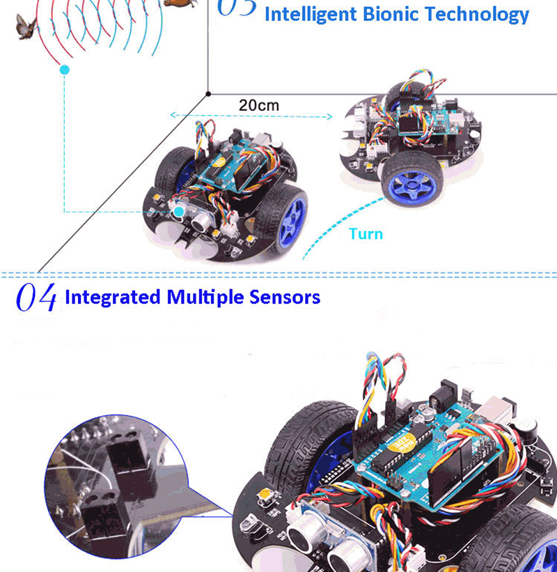 YahBoom-Smart-Bat-Robot-Intelligent-Programming-bluetooth-Controll-Car-Kit-with-R3-Board-1247285-4