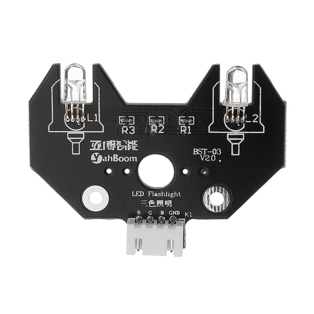 5V-5mm-High-Brightness-Colorful-RGB-LED-Module-with-9G-Servo--Fixed-Colums-for-Smart-Robot-Car-1339239-6