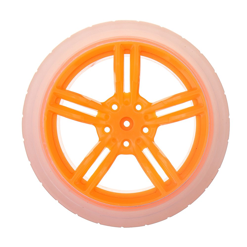 6527mm-BlueOrange-Rubber-Wheels-for-TT-Motor---Smart-Chassis-Car-Accessories-1359361-3