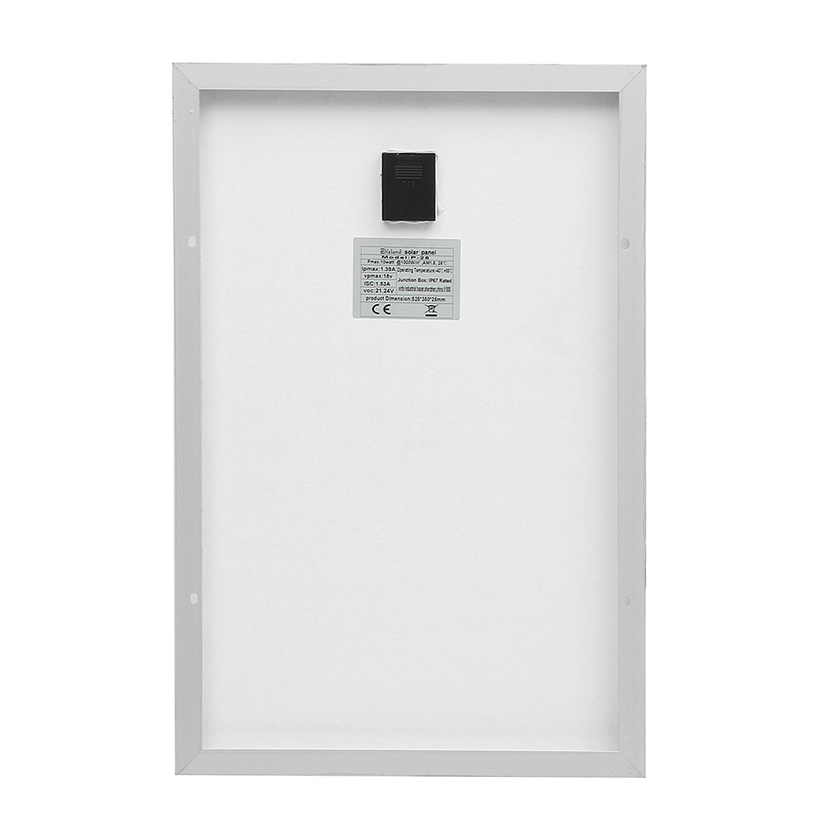 Elfeland-P-25-25W-18V-BlackSilver-52535025mm-Monocrystalline-Silicon-Solar-Panel-1268305-6