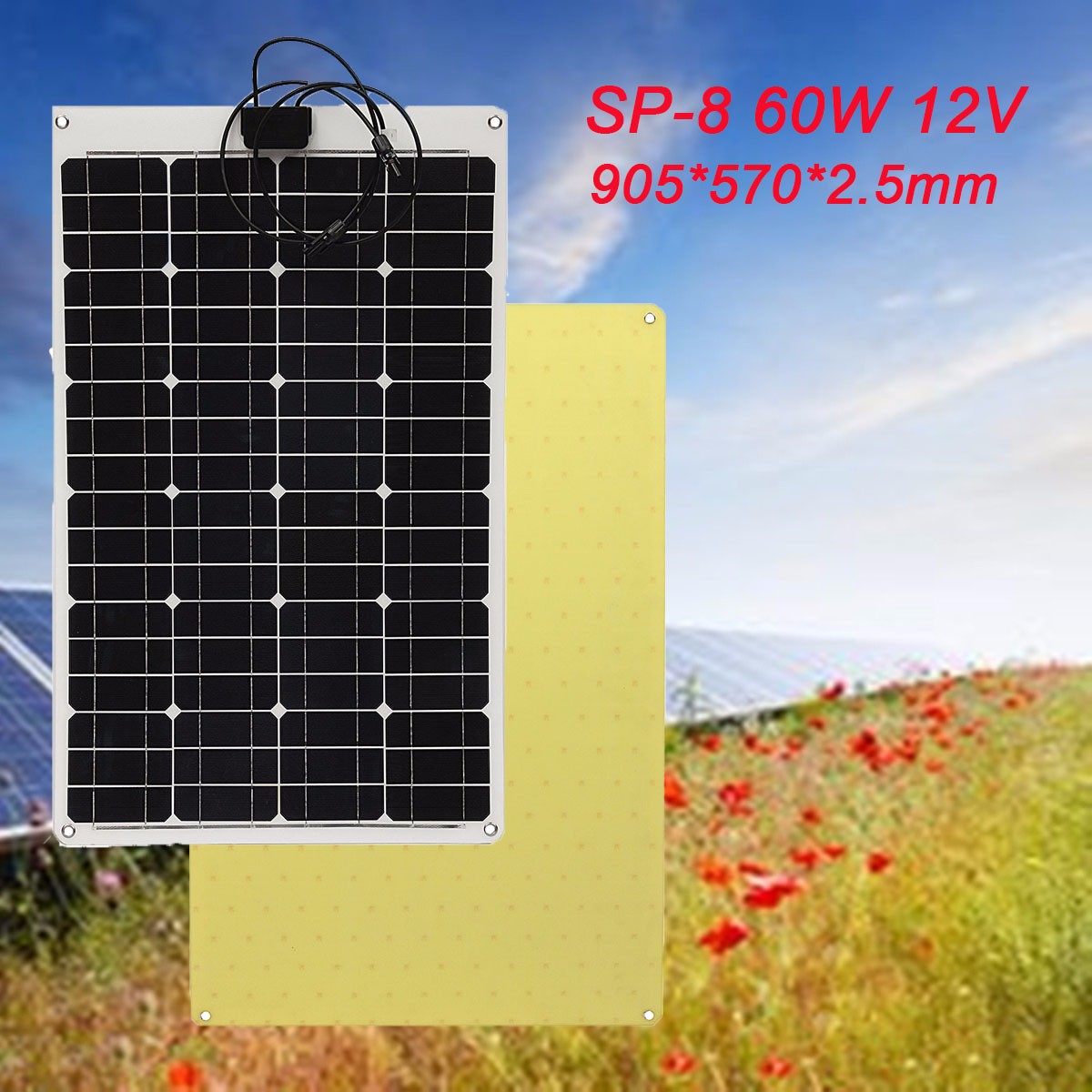 Elfelandreg-SP-8-60W-12V-Monocrystalline-Flexible-ETFT-High-Efficiency-Solar-Panel-1132081-1