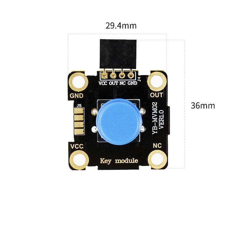 Microbit-Independent-Button-Module-Touch-Switch-Button-Support-3-Connection-Methods-1715909-1